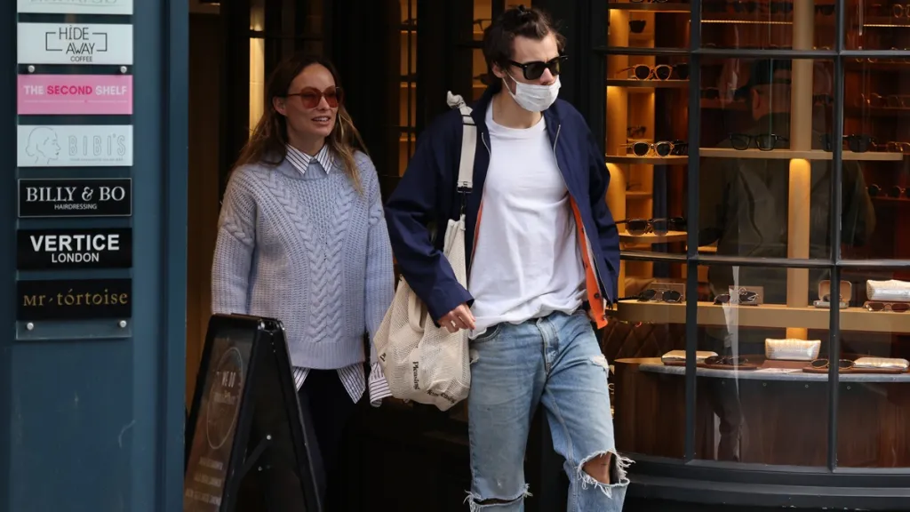 Olivia Wilde Has a Two-Word Response to Ex Harry Styles’ Brewing