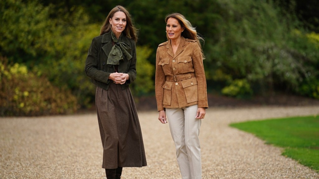 kate middleton melania trump