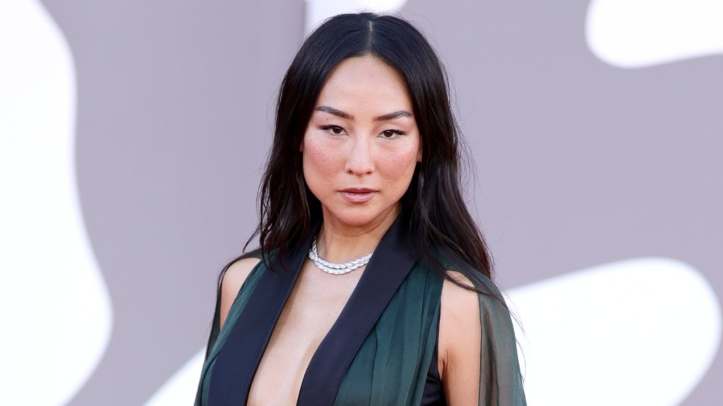 Greta Lee's Plunging Neckline Dress Has Fans Thirsting Over Her