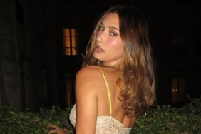 Hailey Bieber Made Fans Go 'Speechless' In Lingerie-Inspired Romper 