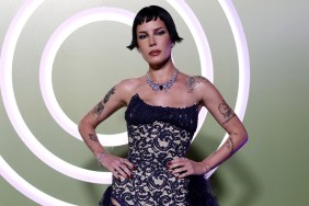 Halsey Flaunts Her Figure in Lacy Sheer Gown
