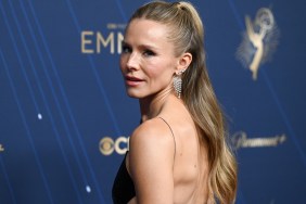 Kristen Bell Turns Head in Backless Sheer Gown at Emmys 2025