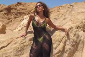 Lori Harvey's Fishnet Dress Photos Has Fans Saying 'No One Does It Better'