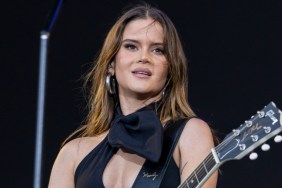 Maren Morris’ Daring Neckline & High Slit Dress Demands a Double Take