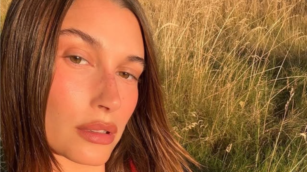 Hailey Bieber Puts Her Butt on Display in Barely-There String Bikini