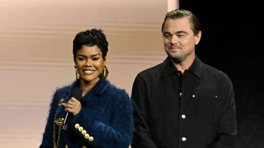 Leonardo DiCaprio & Teyana Taylor's First Meet Included 'Resting B**** Face'