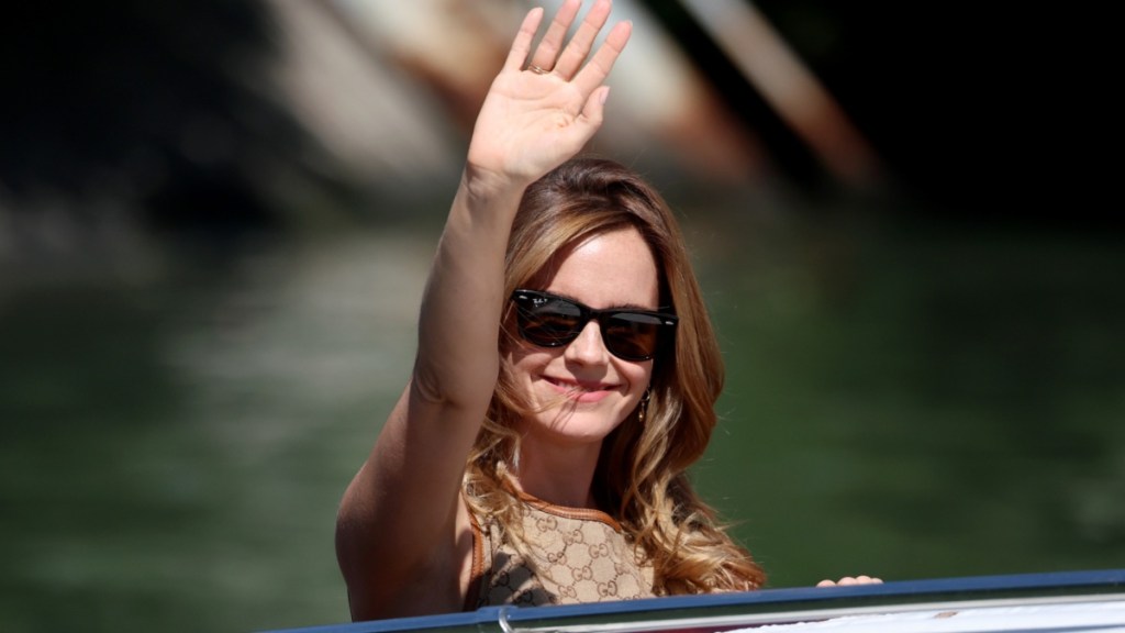 Fans React to Emma Watson Turning Heads in Cream Shorts