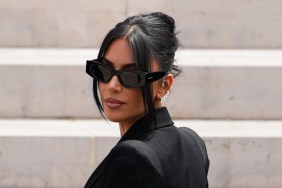 Kim Kardashian Turns Heads in Sheer Bodysuit Photos