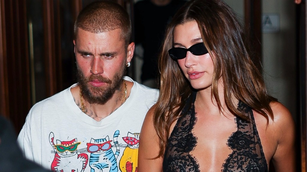 Justin Bieber’s Hands Did All the Talking With Hailey Bieber in Coachella PDA Moment