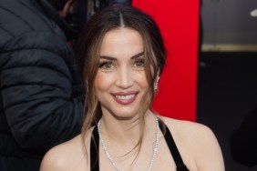 Ana de Armas Showcases Her Toned Abs in Black Sports Bra