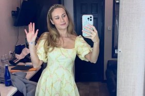 Brie Larson Gives 'Mermaid Vibes' in Two-Piece Colorful Bikini