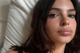 Emily Ratajkowski Wearing Sheer Lingerie Has Fans Saying 'Hottest Angel'