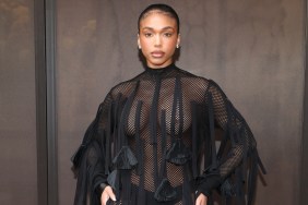 Lori Harvey's Sheer Black Dress Has Internet in Chokehold: 'Stunning'
