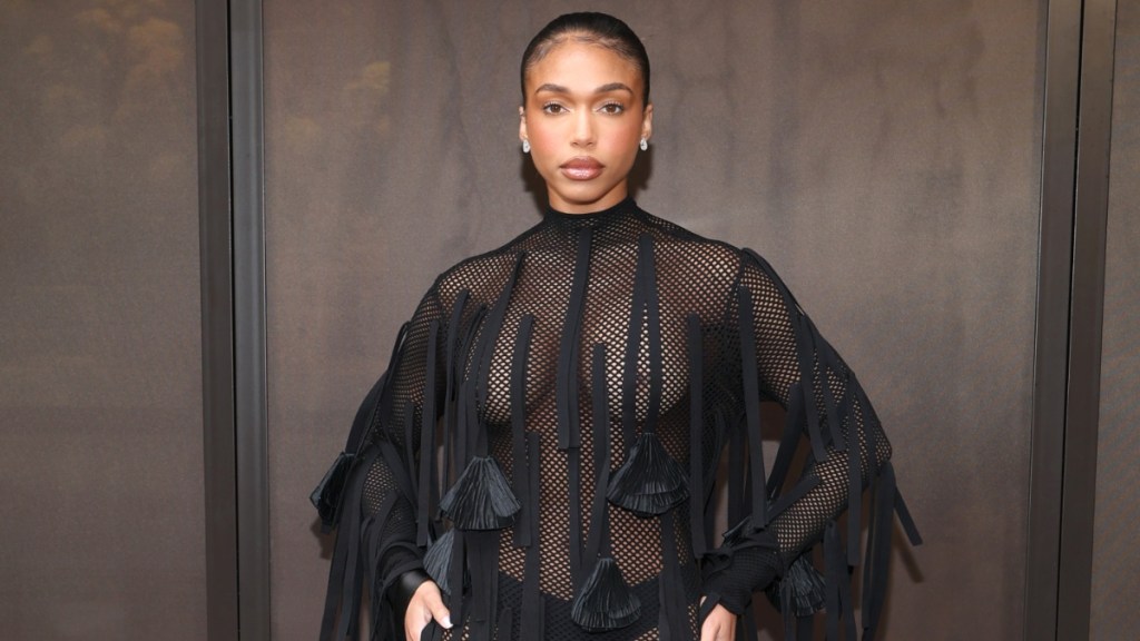 Lori Harvey's Sheer Black Dress Has Internet in Chokehold: 'Stunning'