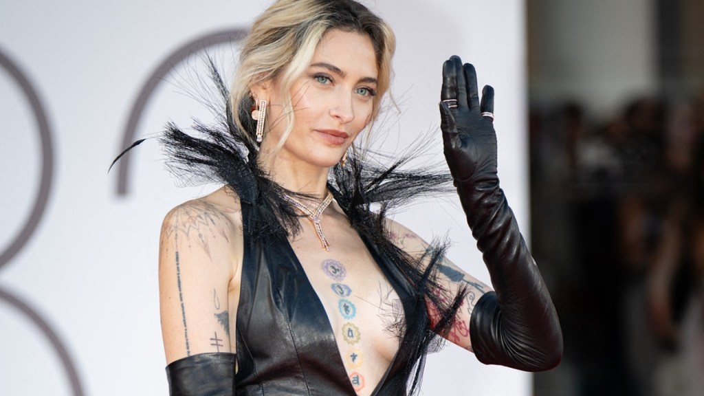 Paris Jackson Flaunts Her Cleavage in Body-Hugging Gown