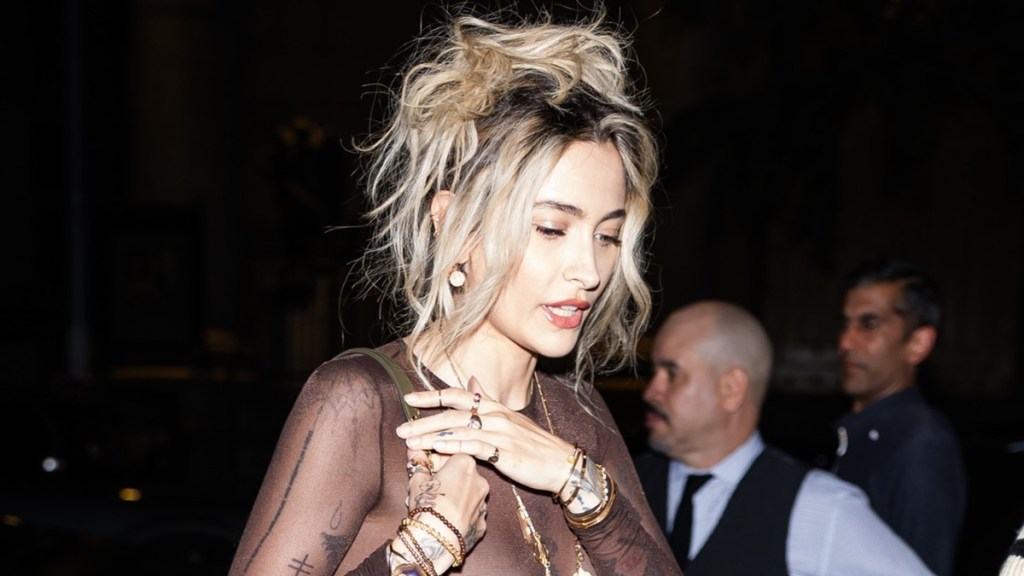 Fans React to Paris Jackson's Sheer Top: 'Looks Like Madonna'