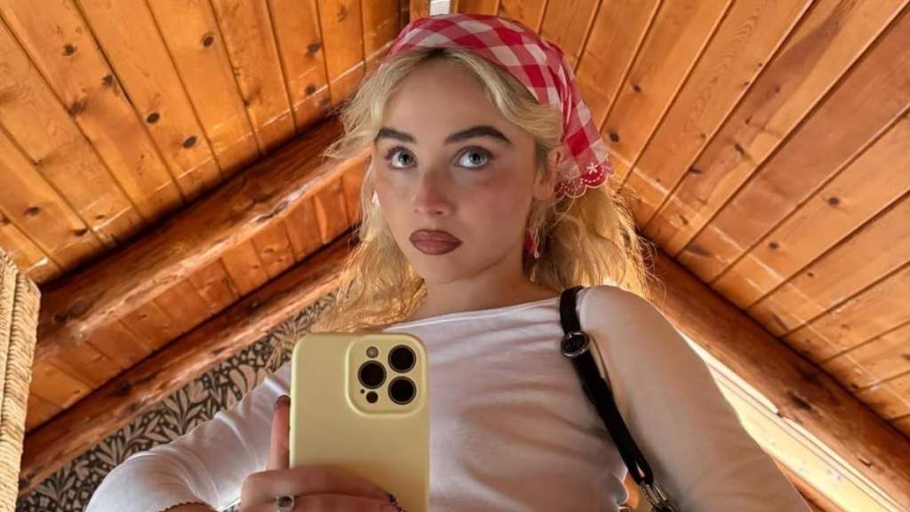 Sabrina Carpenter's Gravity-Defying Pose in Vogue Photo Surprises Fans: 'You Have to Be Joking'