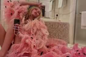 Photos: Alex Consani's 'Wild' Jacket Is the Only Thing She Wore to Gucci Show