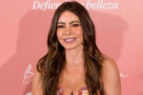 Sofia Vergara Poses in Cleavage-Baring Black Top for AGT