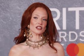 Jess Glynne Turns Heads in Brown Bikini Look