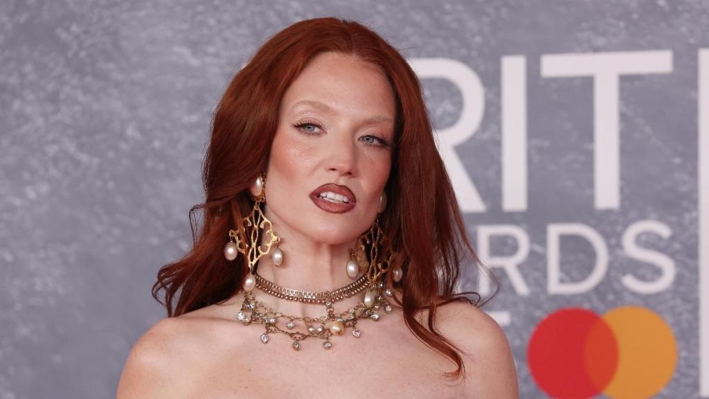 Jess Glynne Turns Heads in Brown Bikini Look