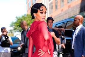 Video: Saweetie's Super Sheer Dress Causes a Crowd in New York City