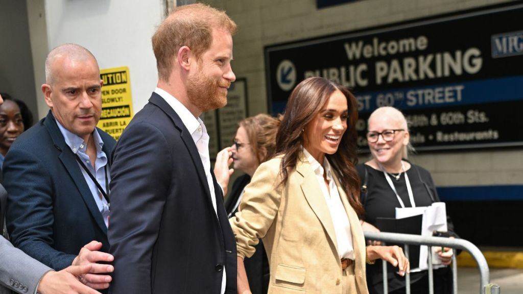 Meghan Markle's Actions While on Stage With Prince Harry Have Fans Feeling a Certain Way