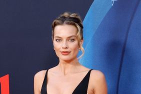 Margot Robbie Wearing Double-Slit Dress Has Fans Saying 'Body Tea'