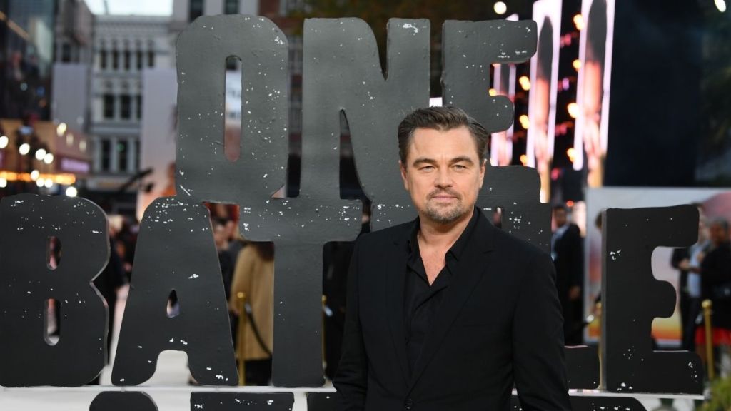 Leonardo DiCaprio Looks Sharp in Tailored Black Suit for London Premiere