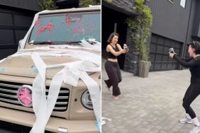 Video: Kylie Jenner Chases Khloe Kardashian After Spotting Her Car Covered in Toilet Paper