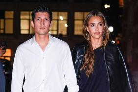 Jessica Alba Rocks Yet Another Leather Jacket for Danny Ramirez's Birthday