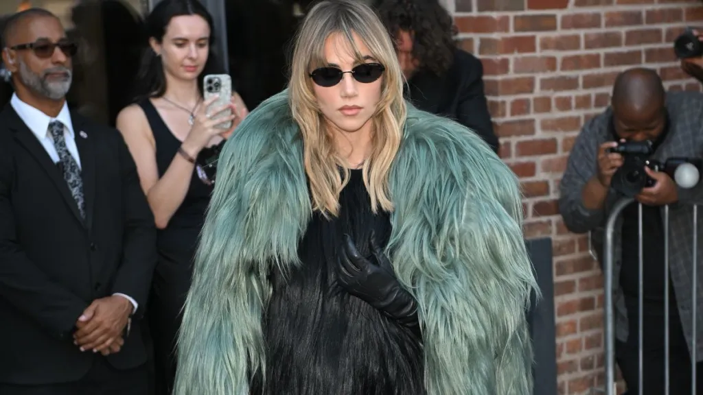 Suki Waterhouse Doubles Down on Fur in Chic Outfit for NYC Outing