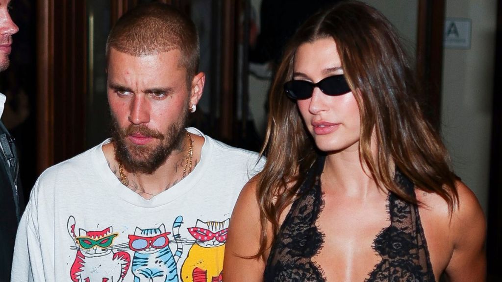 Photos: Hailey Bieber's Little Black Dress Is Just Perfect for Date With Justin