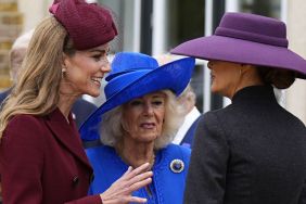 Video: Queen Camilla's Hand Gesture to Kate Middleton During Melania Trump Talk Goes Viral