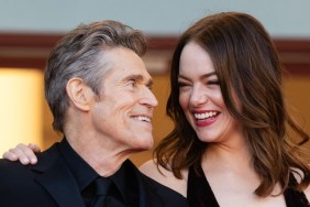 Emma Stone & Willem Dafoe Share Lip-Kiss As They Reunite