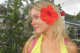 Zara Larsson Turns Head in Pink Bikini Look