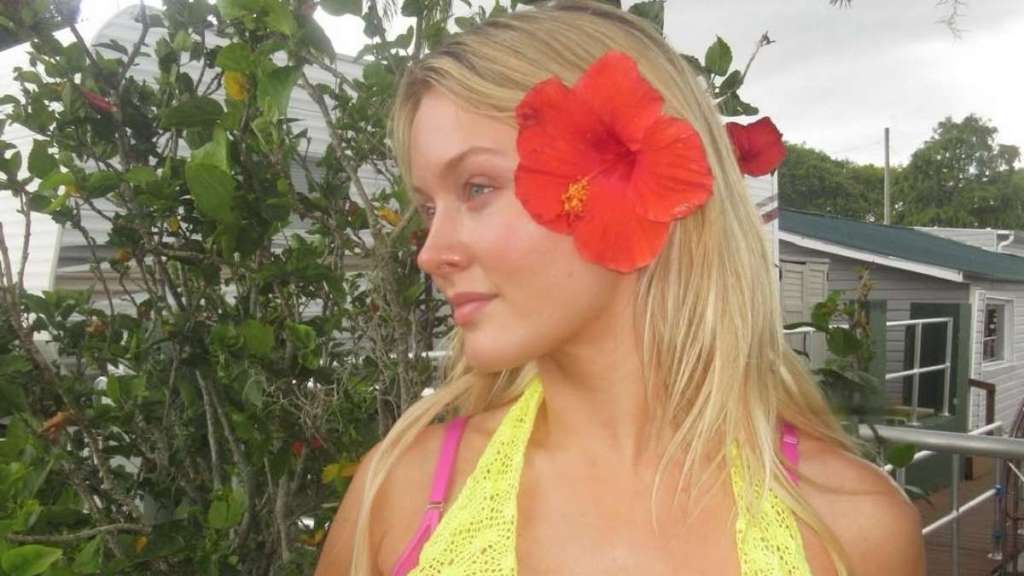 Zara Larsson Turns Head in Pink Bikini Look