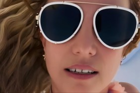 Britney Spears Dances in White Loose Strap Dress After NSFW Video