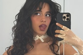 camila cabello corset instagram