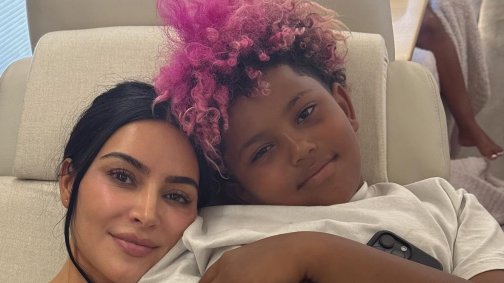 Kim Kardashian parenting