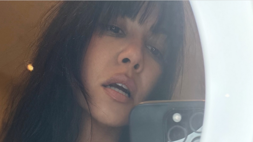 Kourtney Kardashian bangs