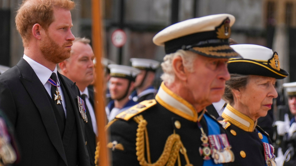 Princ Harry king Charles UK renuion