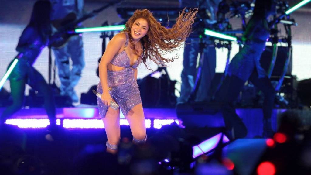 Shakira Getting Ready in Sheer Bodysuit Deserves Double Take