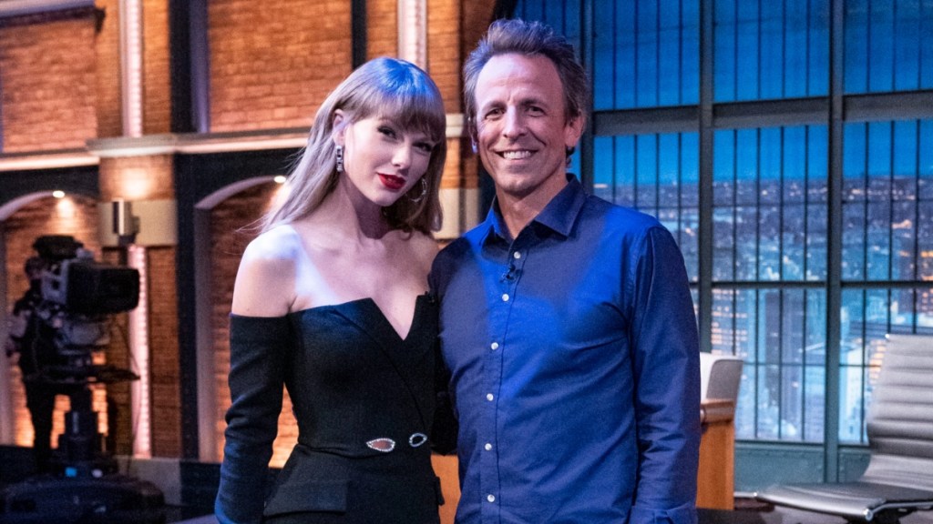 taylor swift seth myers fans