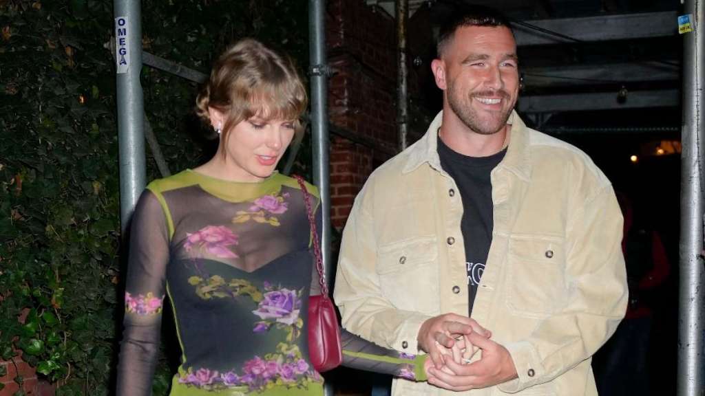 Travis Kelce Reacted to Taylor Swift's 'Wood' Lyrics Before Anyone Else & It's Not Surprising, Says Source