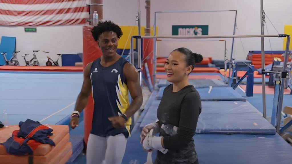 IShowSpeed Honored With Olympic Gold Medal by Top Gymnast