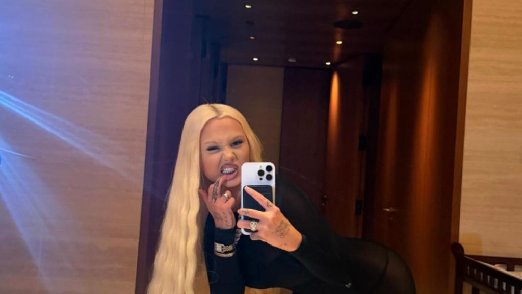 Alabama Barker Compared to 'King Kylie' in Black Sheer Bodysuit