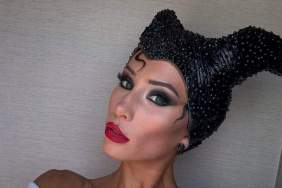 Alix Earle Stuns Fans as Maleficent in Black Sparkly Cut-Out Dress: 'I'd Eat the Apple Too'