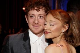 Ariana Grande and Ethan Slater