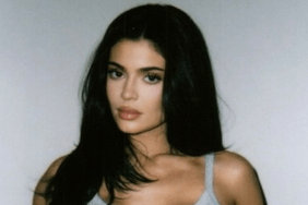 Kylie Jenner Wearing Grey Mini PJ Shorts Has Fans Saying 'Ate Hard'